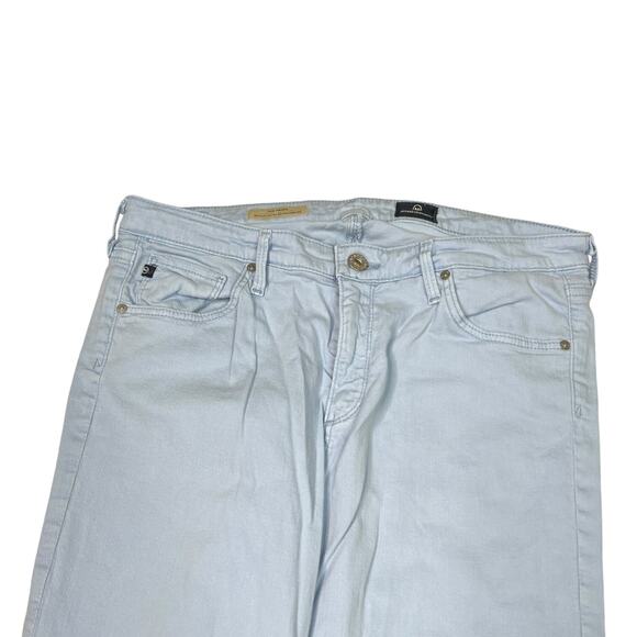 AG Adriano Goldschmied The Prima Mid Rise Cigarette Stretch Jeans Light Blue 31R - Picture 3 of 6